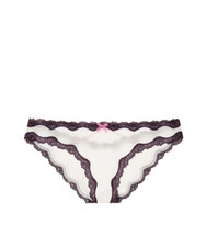 Victoria's Secret Dream Angels Lace-Trim Strappy Back Cheekini Panty Black Lace