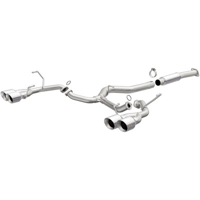Magnaflow SYS Cat-Back For 15-17 Subaru WRX Sti 2.5L Polished 3in Tips