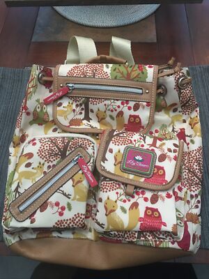 NW0T Lily Bloom Riley Backpack - Forest 