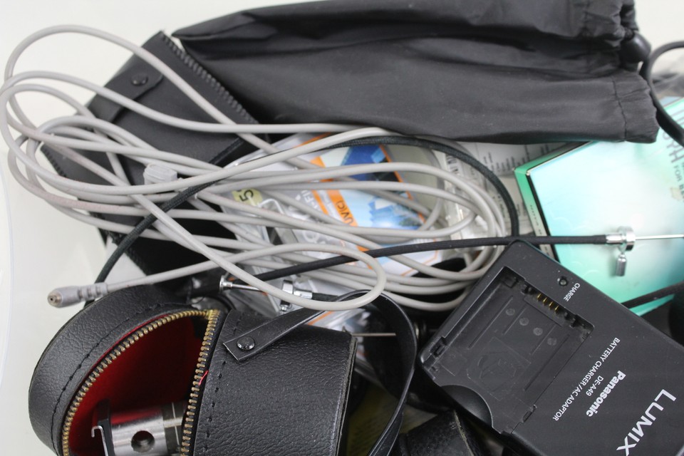 Assorted Camera Accessories Inc. Flashes, Converters, Lens Caps