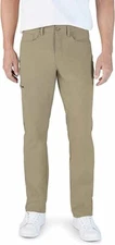 Men's Weatherproof Vintage Performance Weather-Flex Tech Pants - Khaki - 38 x 30