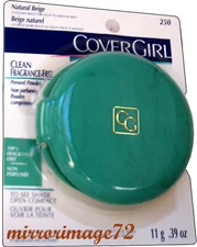 CoverGirl Clean Fragrance Free Pressed Face Powder #250 NATURAL BEIGE