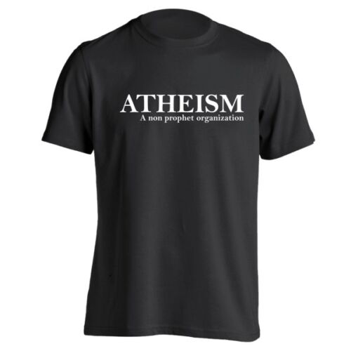 Atheism Funny  Humor  Pride  Atheist Black Basic Men's T-Shirt - 第 1/3 張圖片