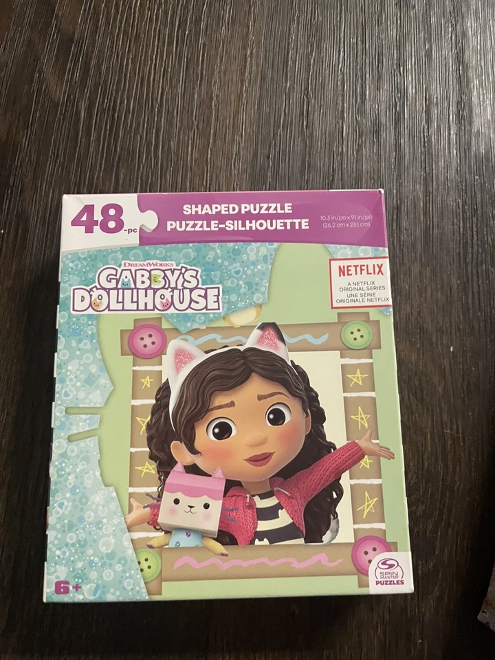 3 Paquetes, 1 Puzzle Casa de Muñecas Gabby 48 Piezas, 2 Puzzle Bug Deluxe 500 Piezas. Foto 4 de 4