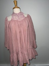 NWT Free People Endless Summer Halter Mini Dress Mauve SZ XS Z281-20