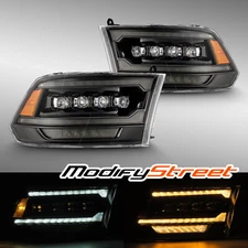 Fit 09-18 Ram Truck (5th Gen 2500 G2 Style) NOVA-Series Projector Headlights Set