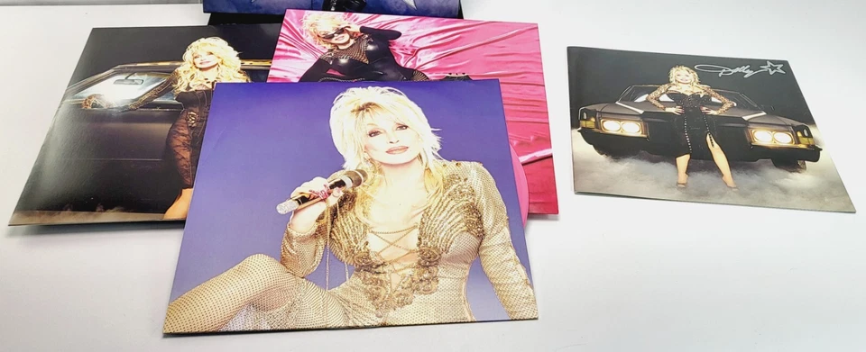 Dolly Parton  Rockstar Pink Vinyl Box Set 4 LP Missing 2nd Disc Includes Booklet - Image 3 of 4
