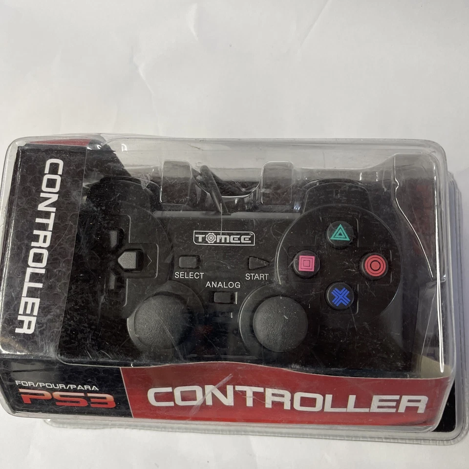 Tomee Brand USB  PS3 PlayStation 3 or PC Controller Black - Image 2 of 3