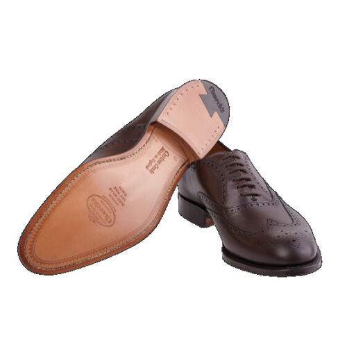 NEW CHURCH´S shoes BERLIN 6177 polished binder brown brogue oxford US 7M UK 6M - Picture 3 of 4