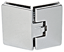 CRL M1L045CH Chrome Milano 135 Degree Glass-to-Glass Hinge - Picture 1 of 2