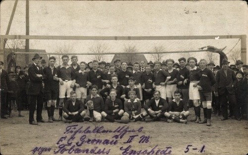 Foto Ak Gronau in Westfalen, Fußballmannschaft FC Gronau IV. M.... - 10917511