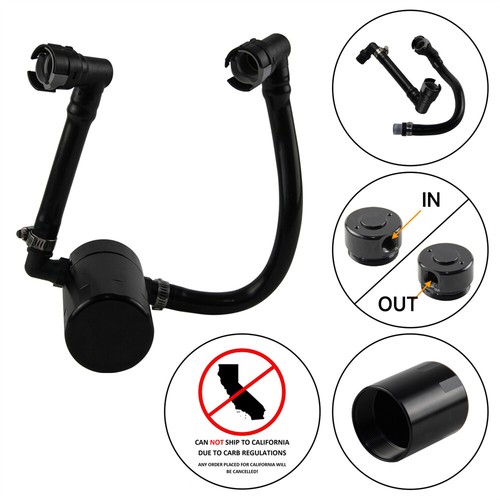 3oz Passenger Side Oil Separator for Ford Mustang GT Bullitt Mach 1 5.0L V8 - Picture 5 of 11