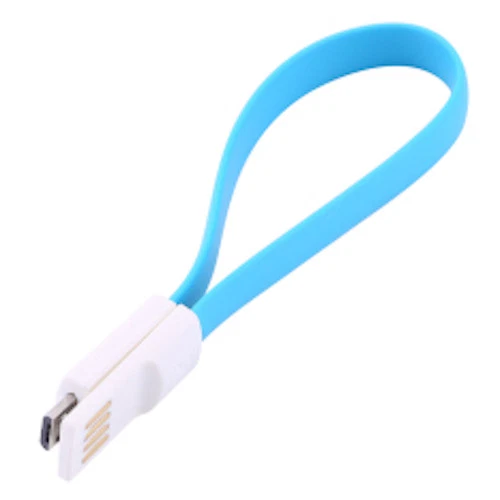 МАГНИТНЫЙ 8 «плоский браслет данных синхронизации зарядное устройство кабель MICRO USB для Samsung HTC LG - Изображение 4 из 4