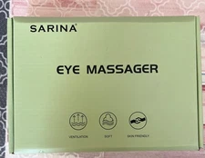 SARINA Eye Massager With Heat & Vibration Migraine Relief Relaxing