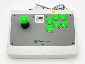Sega Dreamcast Arcade Stick HKT-7300 w/Box CIB Tested Working Condition