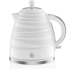 Swan 1.7L Cordless Electric Kettle - White