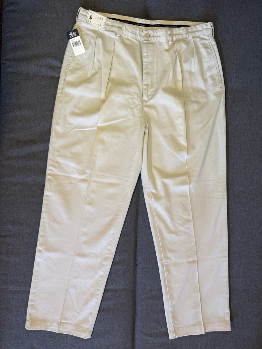 USA製Polo by Ralph LaurenアイボリーANDREW PANT 25+ Polo Ralph Lauren Andrew Pleated Pants for Men for sale