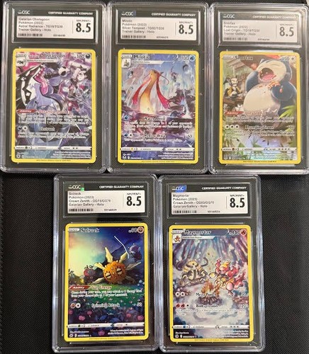 CGC 8.5 TRAINER GALLERY GALARIAN GALLERY SWORD & SHIELD POKEMON SNORLAX