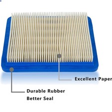 5 Pack 491588S Lawn Mower Air Filters - High Performance  Durable Protection