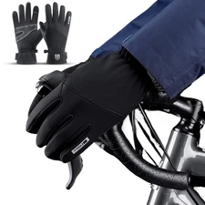 Winter Gloves Thermal Warm Waterproof Gloves Touchscreen Running Skiing Gloves