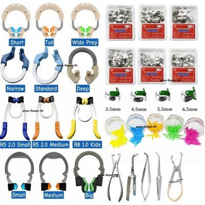 Dental Matrix Bands Ring Sectional Matrice Clamp Fit Garrison Palodent V3 System