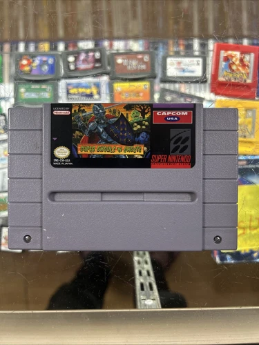 Super Ghouls 'n Ghosts (Nintendo SNES, 1991) Authentic