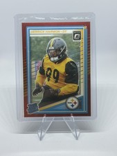 2025 Panini Donruss Football Derrick Harmon #391 Red Wave Optic Preview