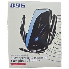 Wireless Car Charger, 15W Fast Charging for Samsung and iPhone