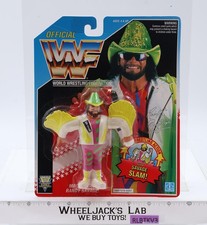 Macho Man Randy Savage W/Savage Slam WWF Wrestling Figure 1992 Hasbro MOSC