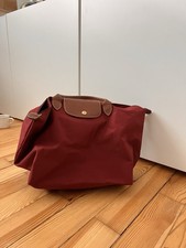 Longchamp Le Pliage M Weinrot Burgundy Dunkelrot