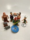 Play Asterix - Toy Cloud - 5x figures + accessories 1980 vintage - !READ/READ!