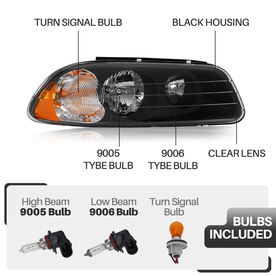 Faros negros para Mack CX CXN CXU 1998-18 GU4 GU5 GU7 GU8 2008-18 Foto 2 de 4