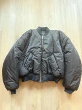 Balenciaga Padded Nylon Bomber Jacket