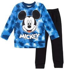 Disney Mickey Mouse Toddler Boys' Fleece Sweatshirt and Jogger Pants 2-Pie 77115