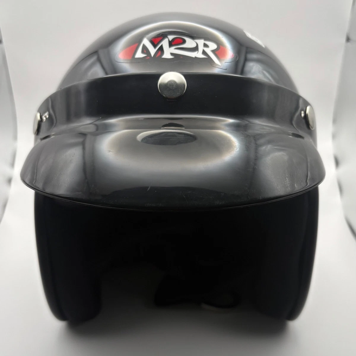 M2R Black Motorcycle & Powersports Helmets for sale | eBay