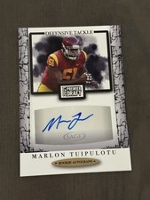 2021 Sage Premier Draft Autographs Black #A103 MARLON TUIPULOTU Auto ROOKIE RC