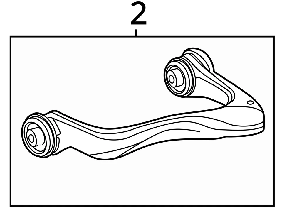 Ford Expedition 2018-2021 brazo de control superior delantero derecho OEM Foto 4 de 4