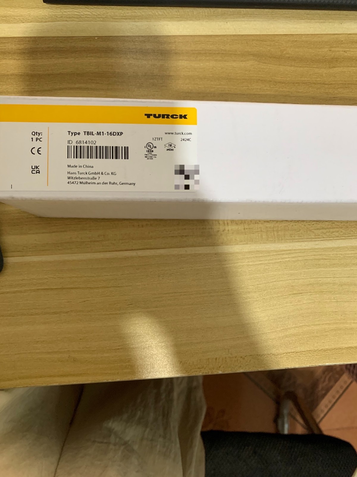 1pc New Turck module TBIL-M1-16DXP I/O hub