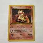 1st Edition Magmar 36/102 German Base Set  Vintage Pokemon Uncommon