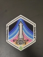 SpaceX Starship Flight 8 Employee Patch