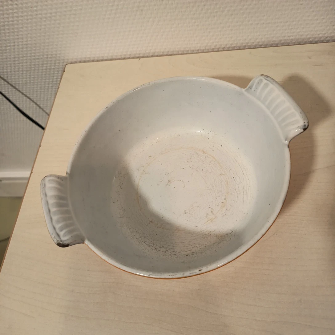 Cocotte Le Creuset Signature Ovale Coton Blanc 27 cm | Boutique De Chef