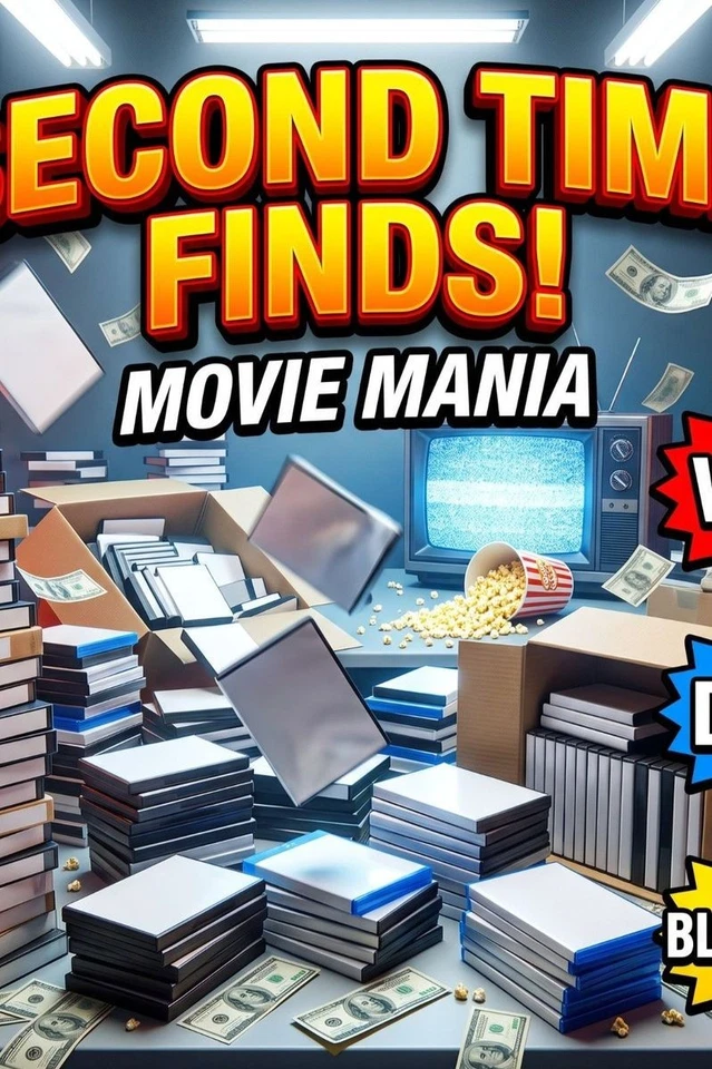 🎬 MOVIES MOVIES & MORE MOVIES! 🍿 DVD Blu-ray VHS LIVE!