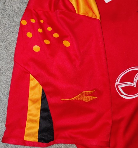 Maillot AS Roma 2004/05 – Totti #10, Diadora, Taille M, Rétro
