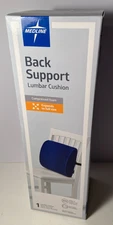 New Medline Contoured Lumbar Cushion For Lower Back Support Comfort & Posture
