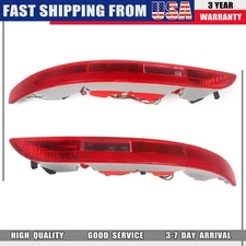 L+R Rear Bumper Reflector Tail Light Brake/Reverse/Back Up For AudiQ5 2009-2016