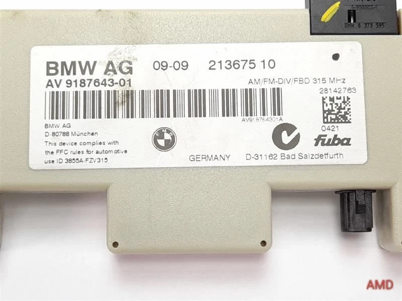 BMW 335xi 335i 328i 328xi E90 E92 2010 antena radio amplificador de señal Foto 2 de 4