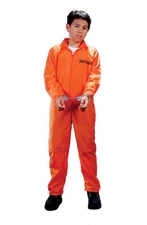 Brand New Prisoner Convict Jail Got Busted Boys Child Halloween Costume