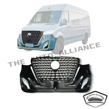 For 2019-2025 Mercedes Benz Sprinter W907 Front Bumper Conversion Kit LED Grille