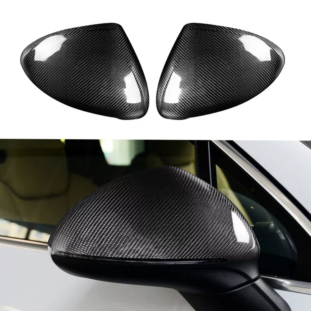 Carbon Fiber Mirror Covers for 2015-2020 Porsche Cayenne