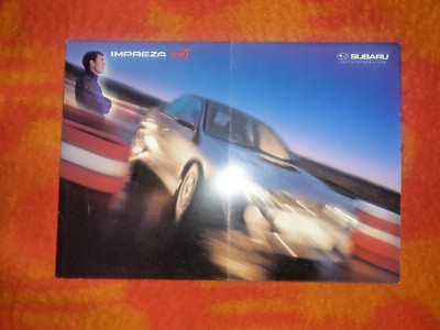 Subaru Impreza RB5 RB 5 Richard Burns Rally Brochure Brochure Depliant Catalog